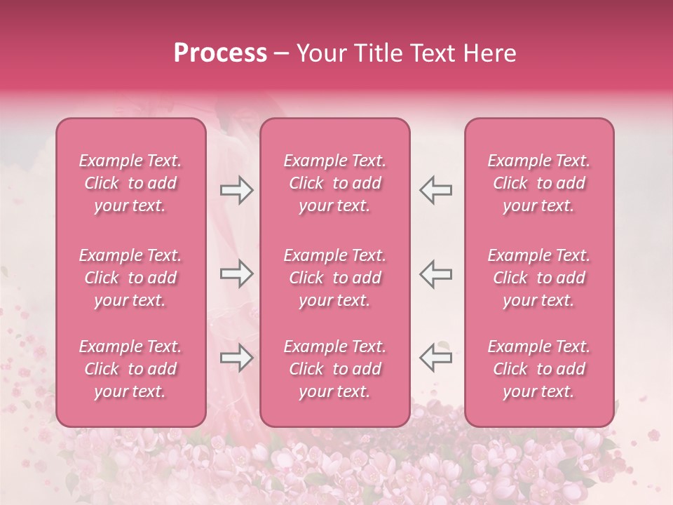 Flower Boat PowerPoint Template