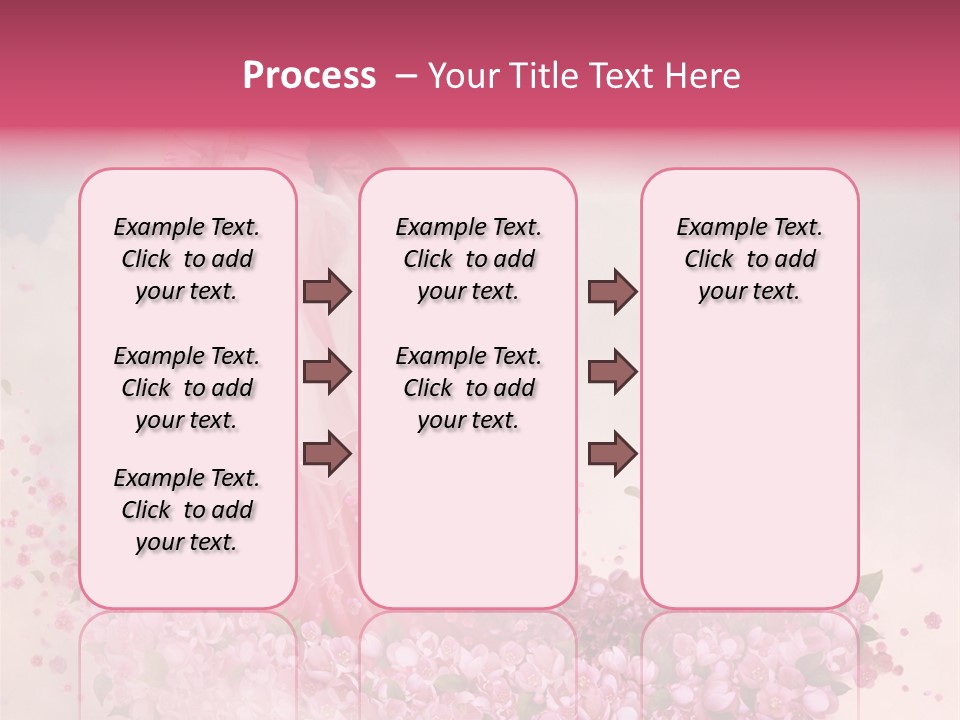 Flower Boat PowerPoint Template