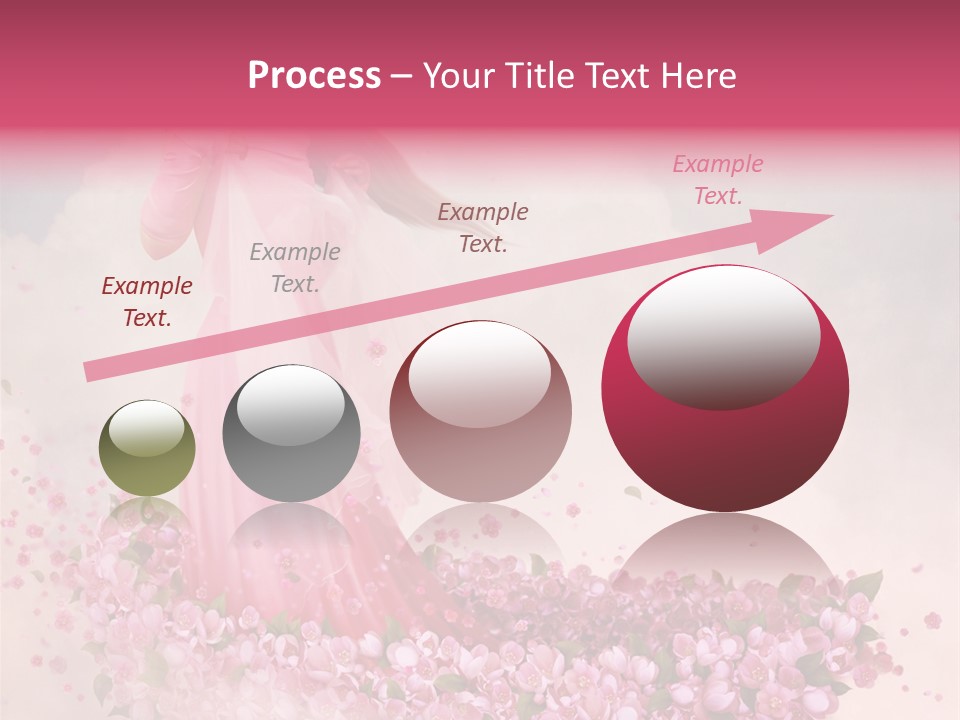 Flower Boat PowerPoint Template