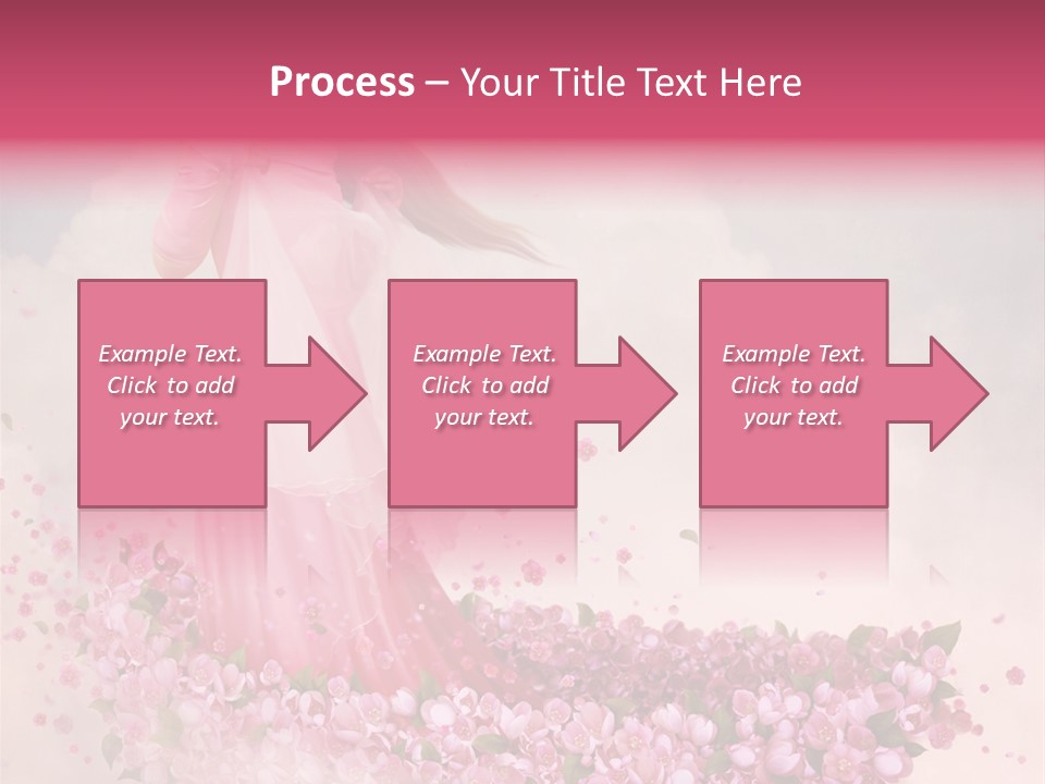 Flower Boat PowerPoint Template