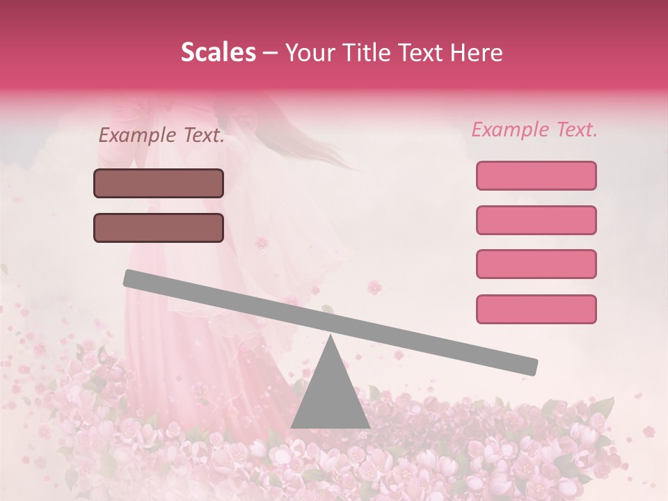 Flower Boat PowerPoint Template