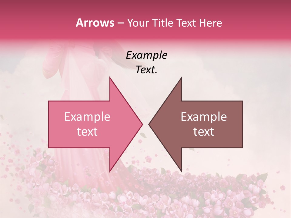 Flower Boat PowerPoint Template