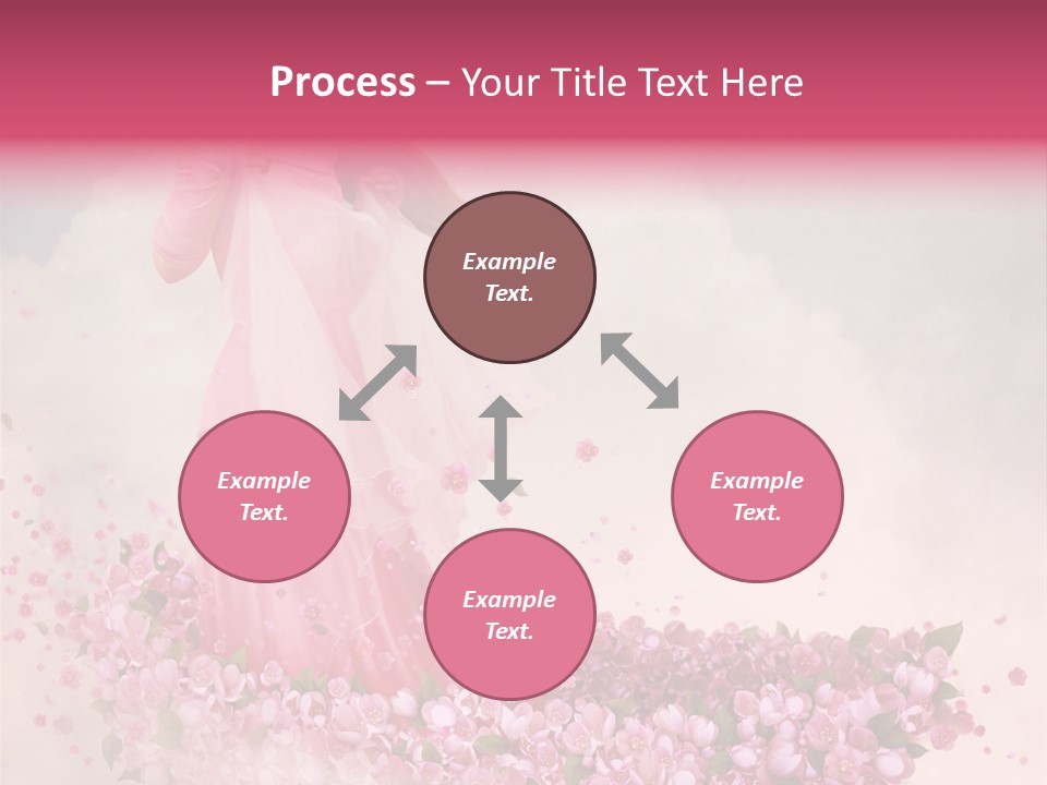 Flower Boat PowerPoint Template