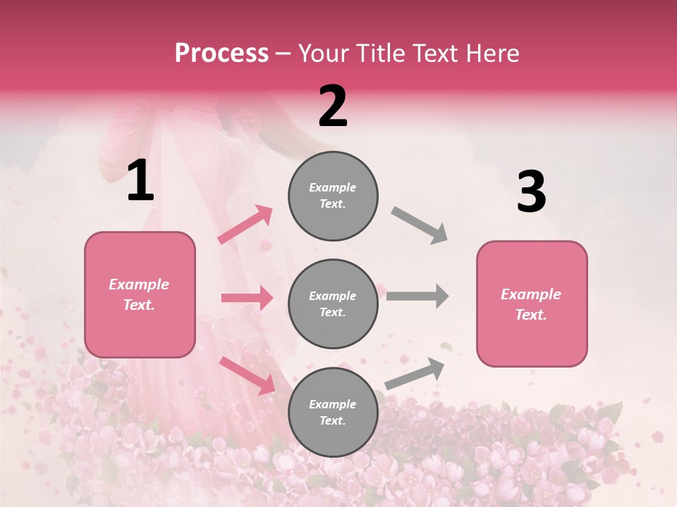 Flower Boat PowerPoint Template