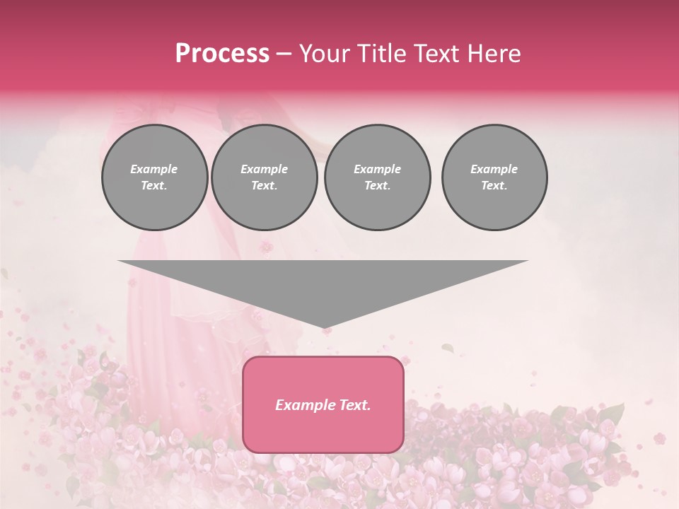 Flower Boat PowerPoint Template