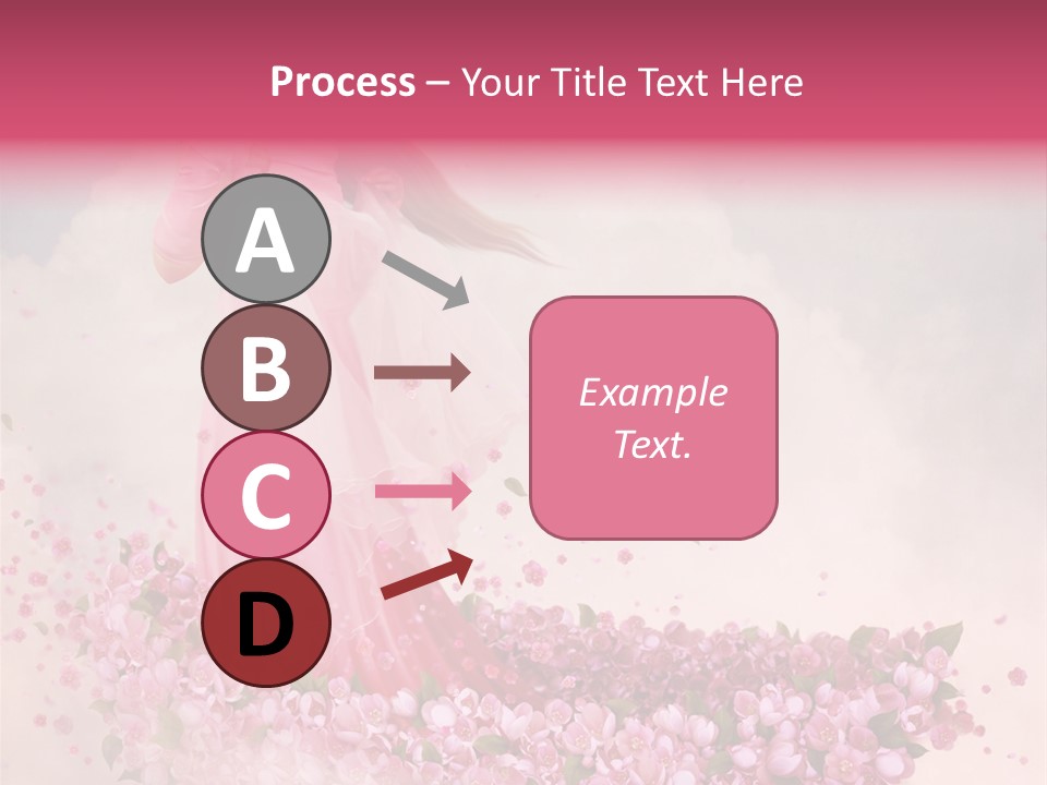 Flower Boat PowerPoint Template