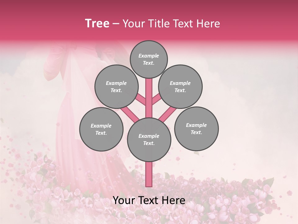 Flower Boat PowerPoint Template