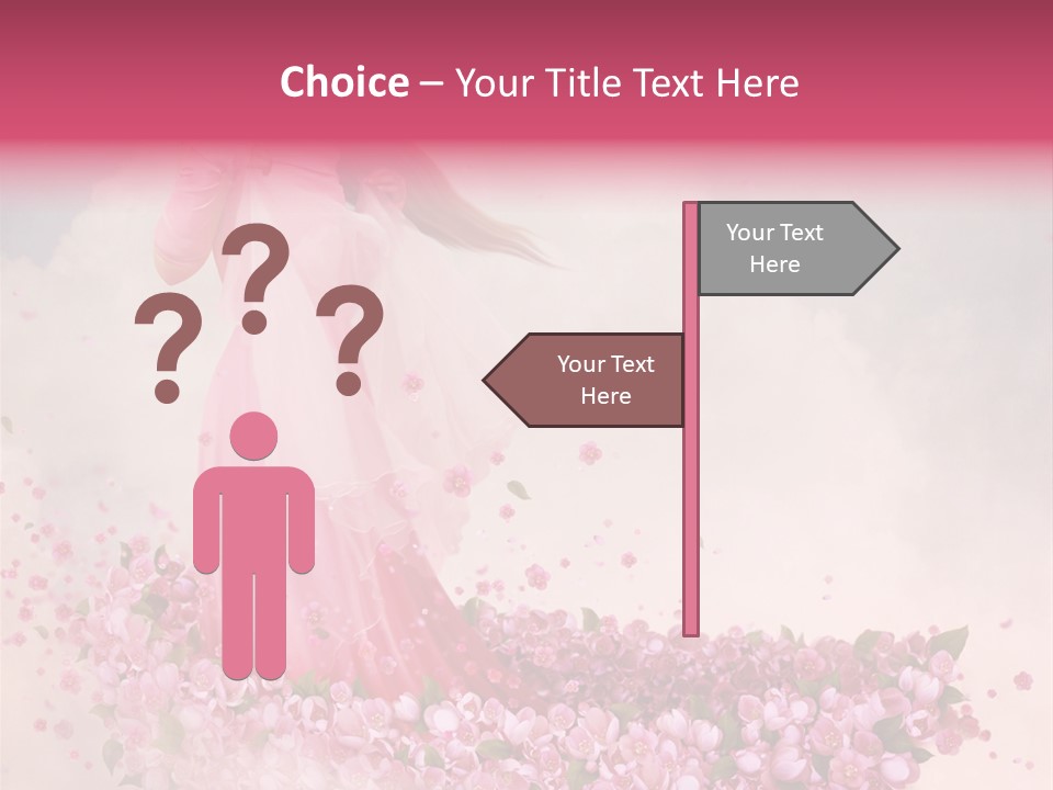 Flower Boat PowerPoint Template