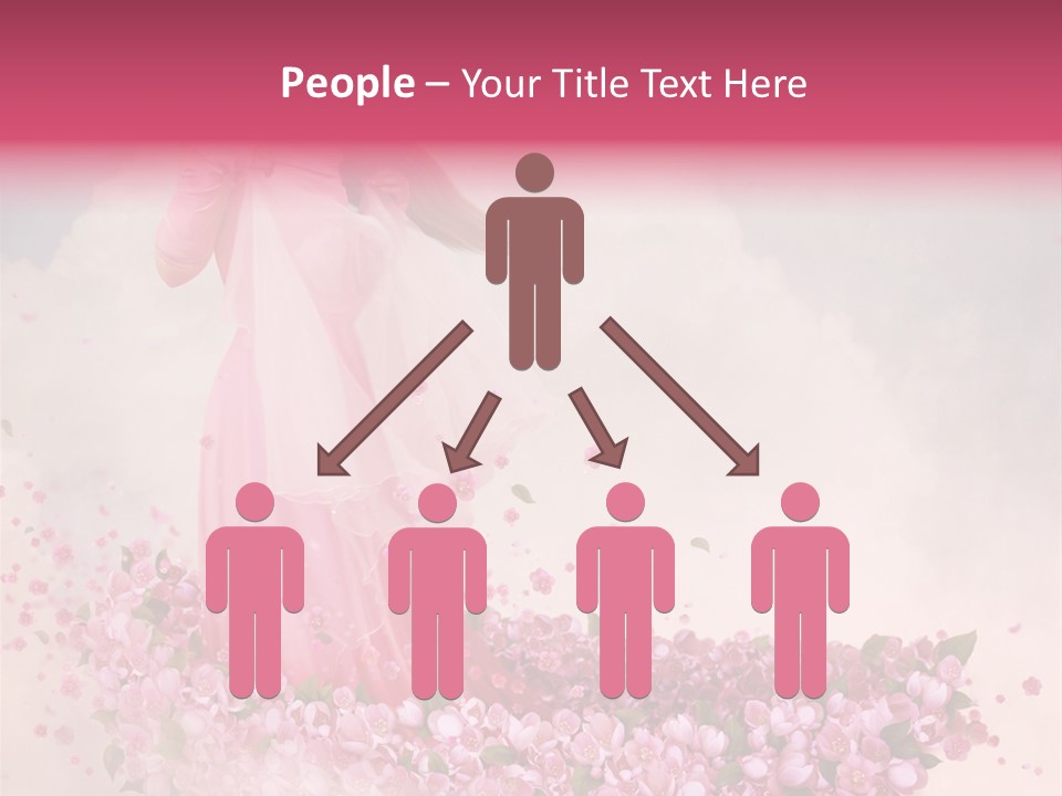 Flower Boat PowerPoint Template