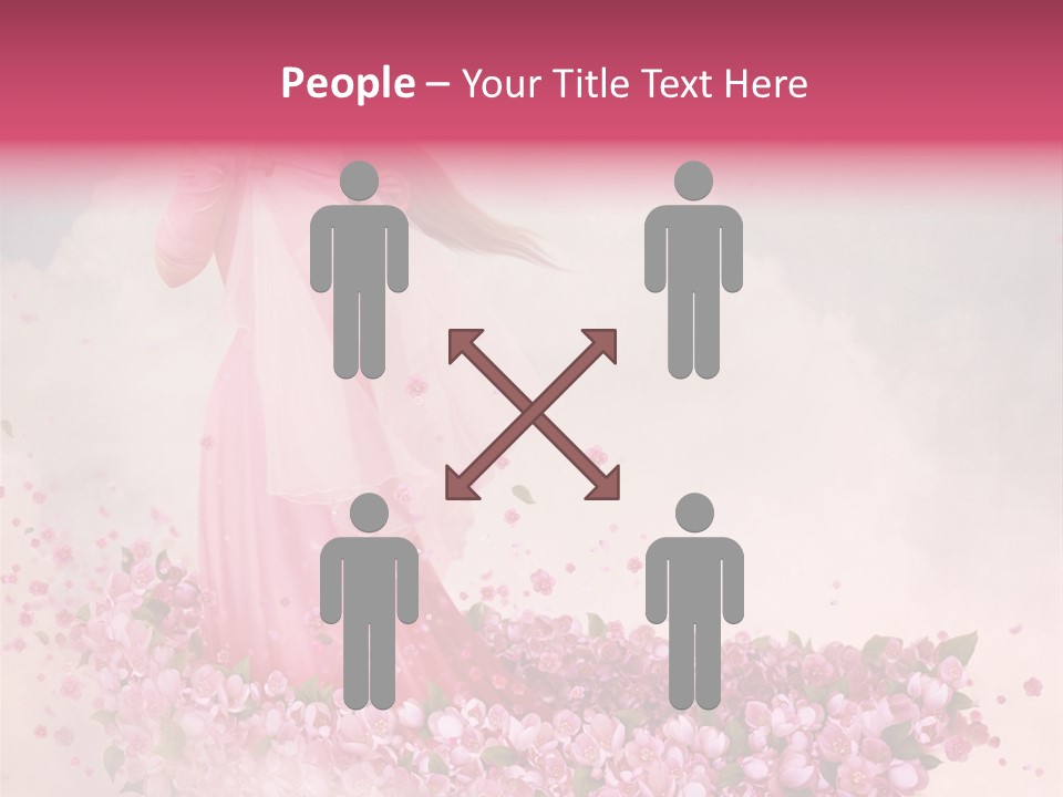 Flower Boat PowerPoint Template