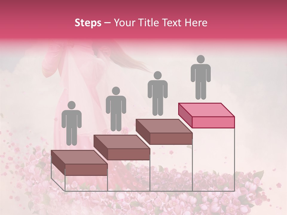 Flower Boat PowerPoint Template