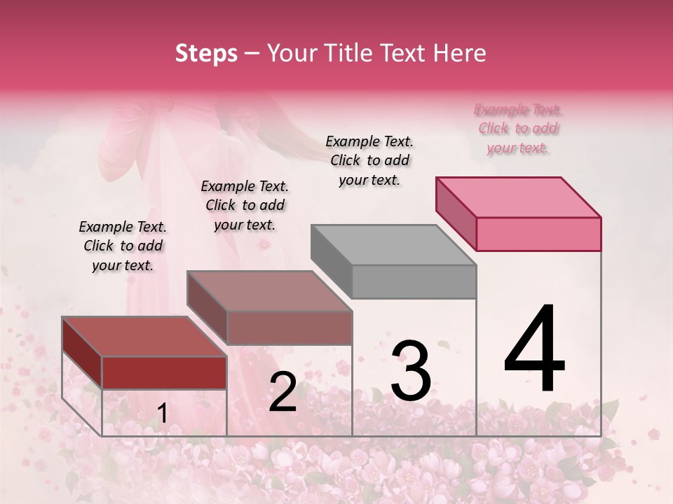 Flower Boat PowerPoint Template