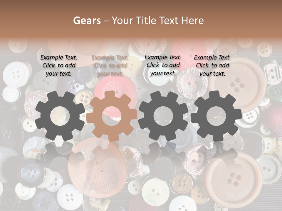 Hand Tailor Color PowerPoint Template