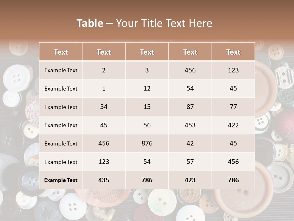 Hand Tailor Color PowerPoint Template