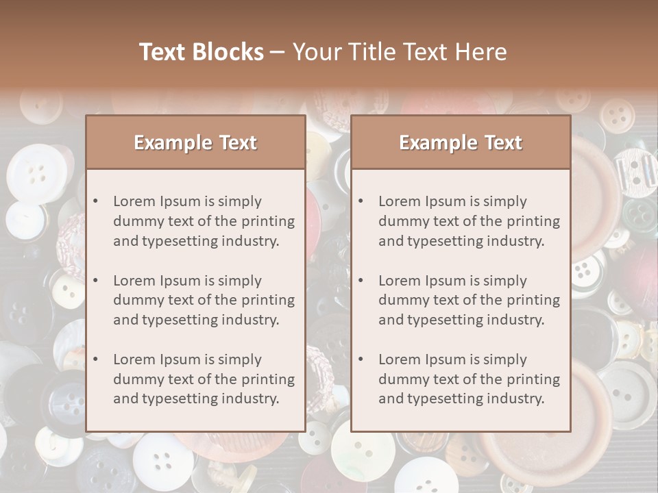 Hand Tailor Color PowerPoint Template