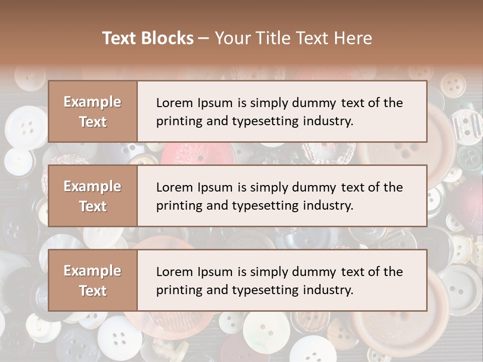 Hand Tailor Color PowerPoint Template