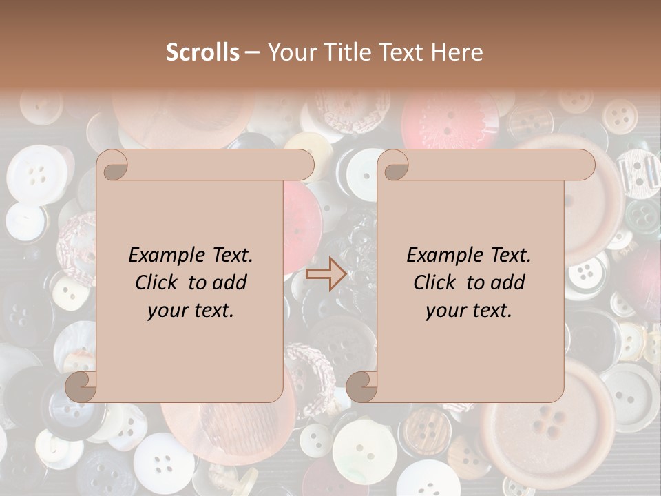 Hand Tailor Color PowerPoint Template