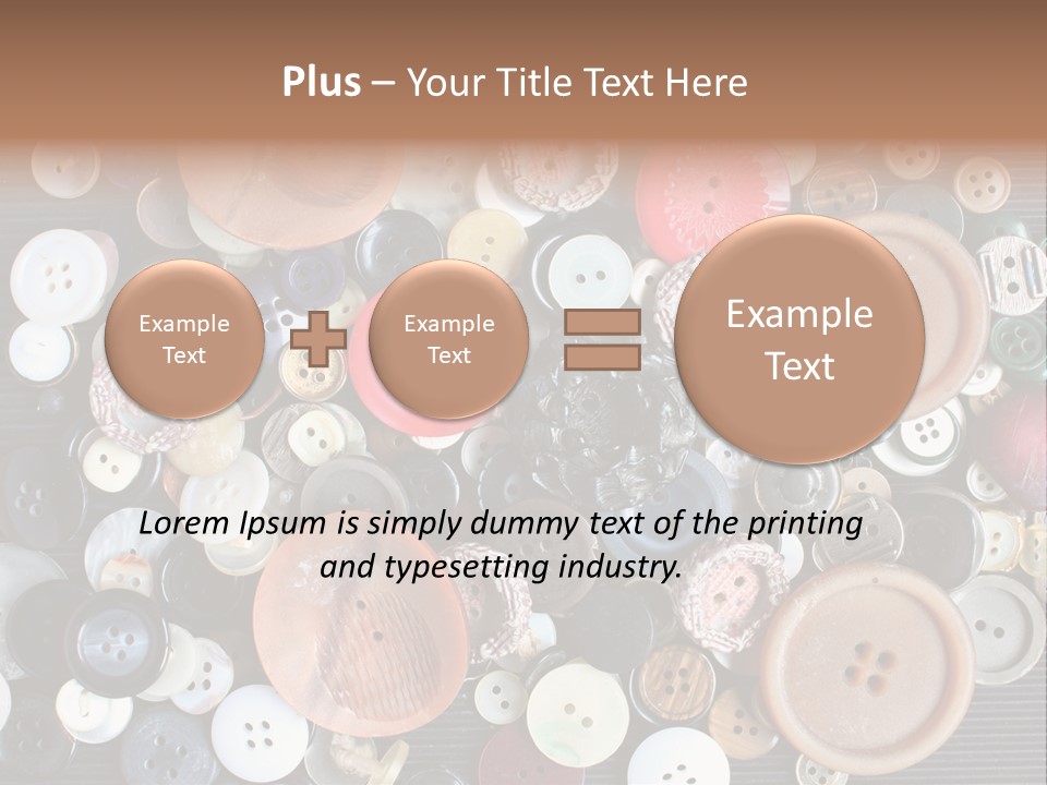 Hand Tailor Color PowerPoint Template
