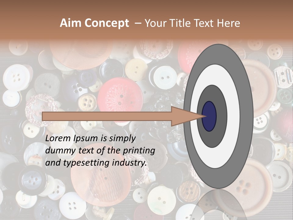 Hand Tailor Color PowerPoint Template