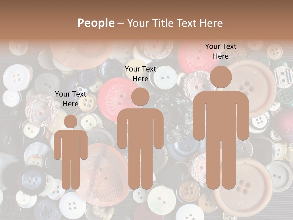 Hand Tailor Color PowerPoint Template