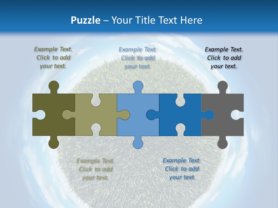 Lawn Romantic Fantasy PowerPoint Template