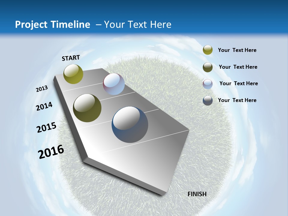 Lawn Romantic Fantasy PowerPoint Template