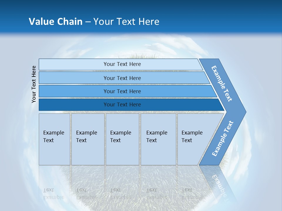 Lawn Romantic Fantasy PowerPoint Template