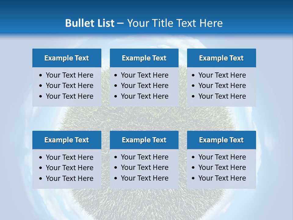 Lawn Romantic Fantasy PowerPoint Template