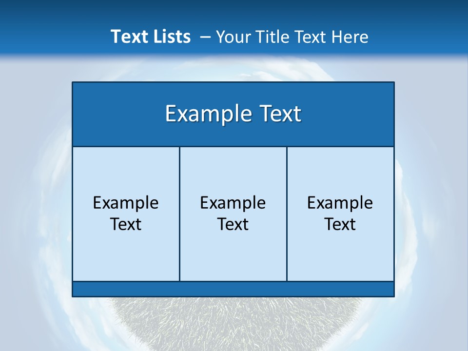 Lawn Romantic Fantasy PowerPoint Template