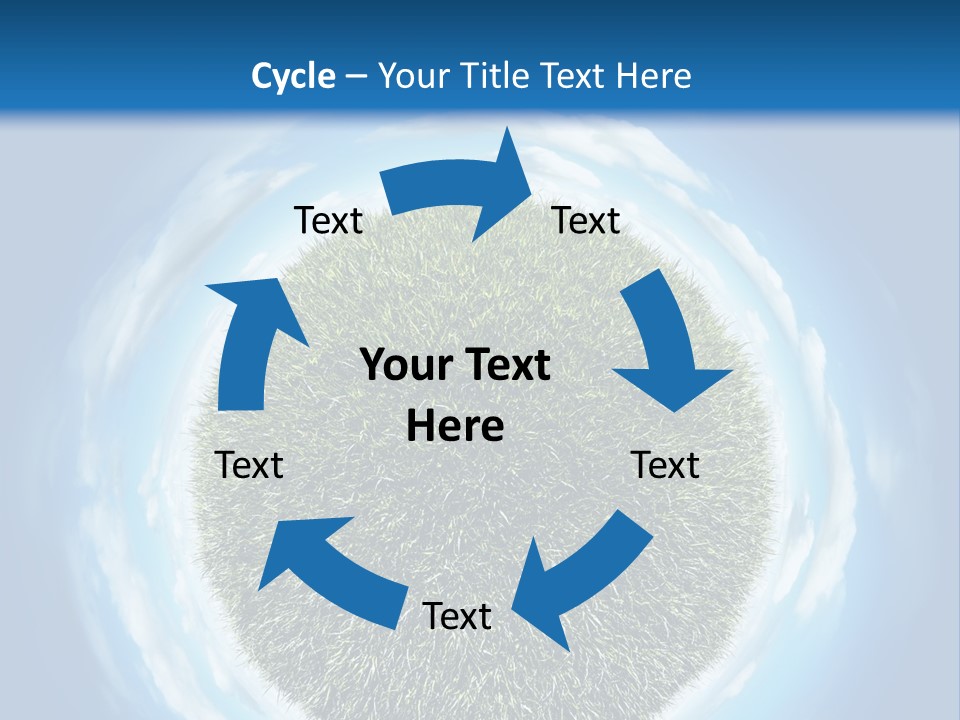 Lawn Romantic Fantasy PowerPoint Template