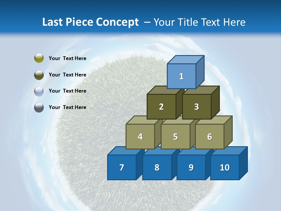 Lawn Romantic Fantasy PowerPoint Template