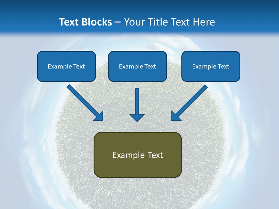 Lawn Romantic Fantasy PowerPoint Template