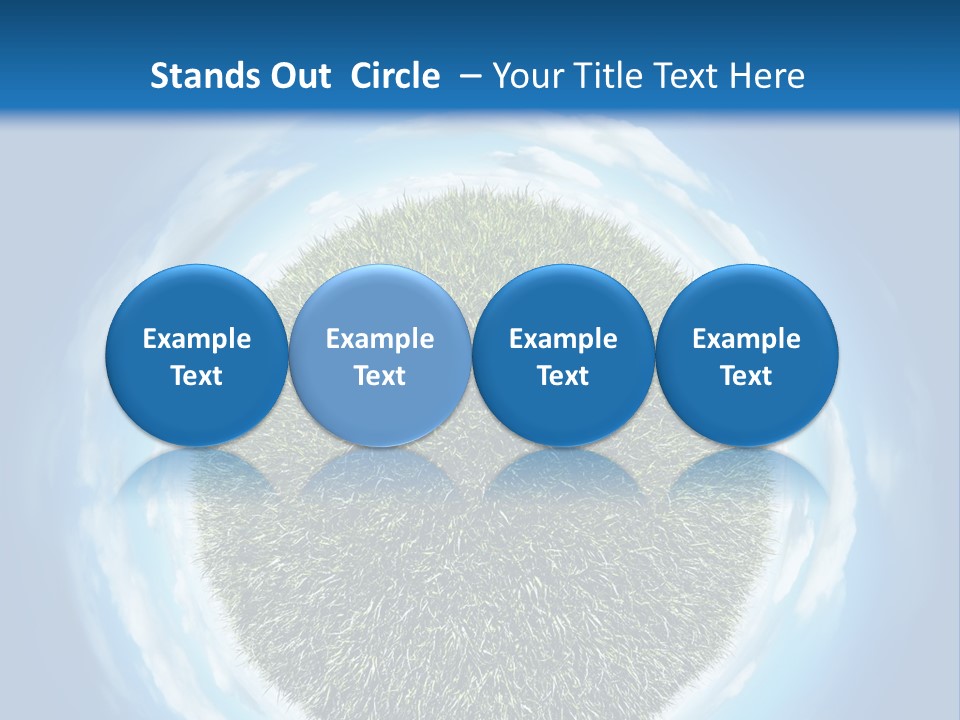 Lawn Romantic Fantasy PowerPoint Template