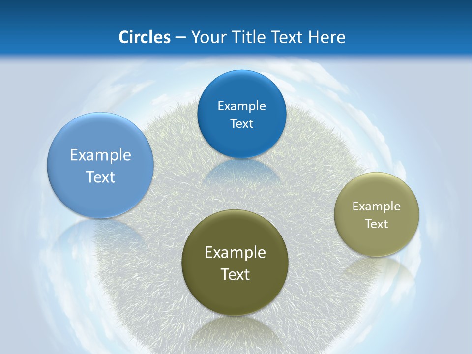 Lawn Romantic Fantasy PowerPoint Template