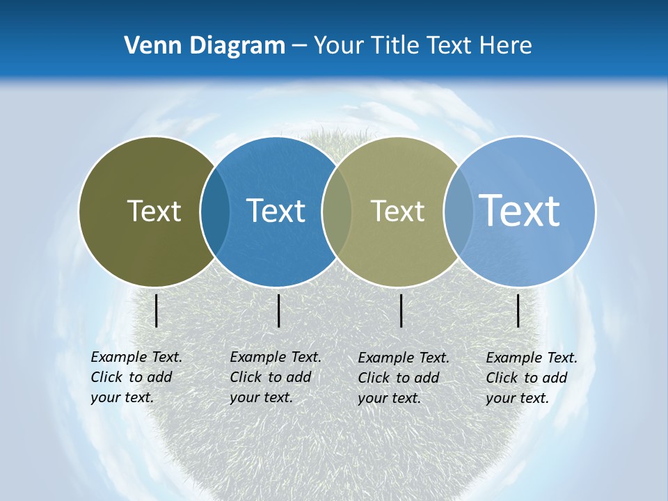 Lawn Romantic Fantasy PowerPoint Template