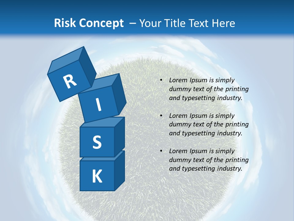 Lawn Romantic Fantasy PowerPoint Template