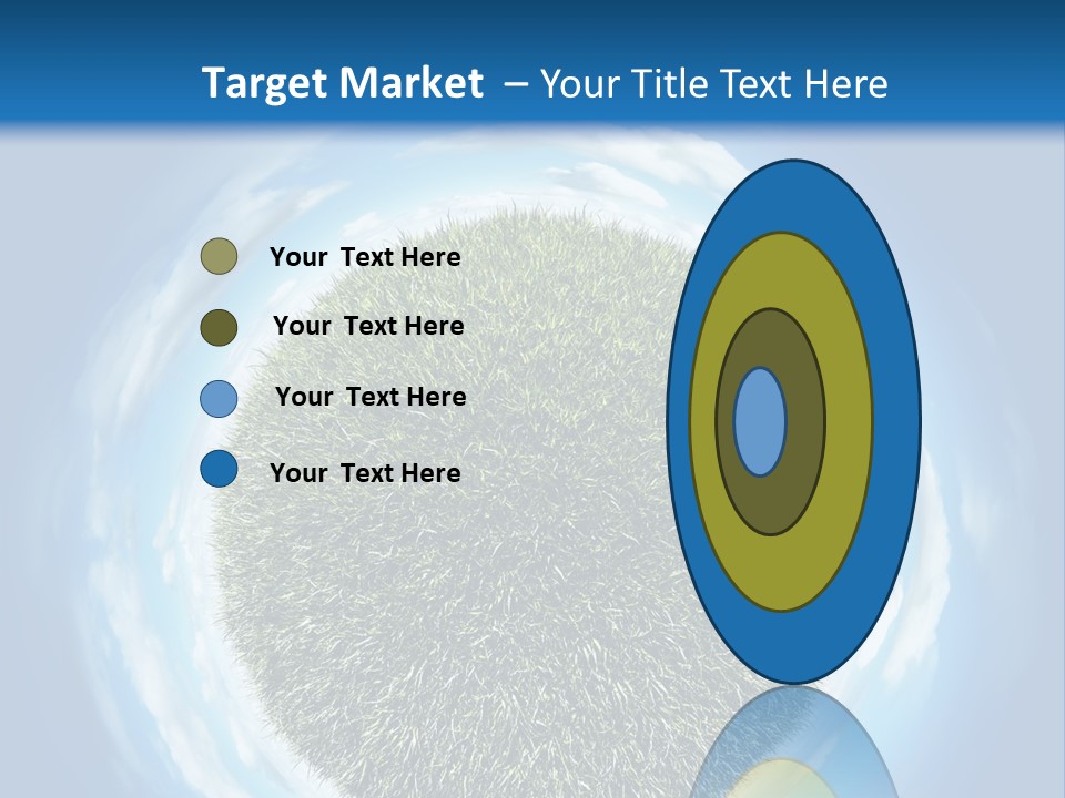 Lawn Romantic Fantasy PowerPoint Template