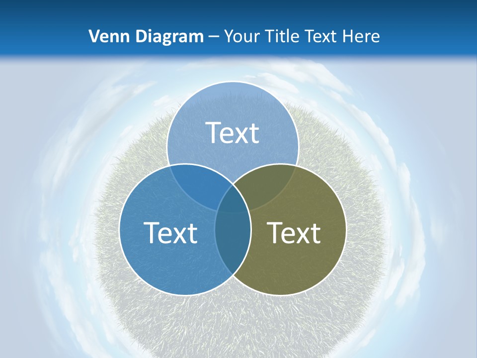 Lawn Romantic Fantasy PowerPoint Template