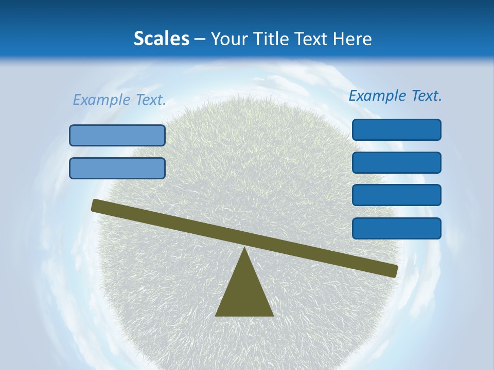 Lawn Romantic Fantasy PowerPoint Template
