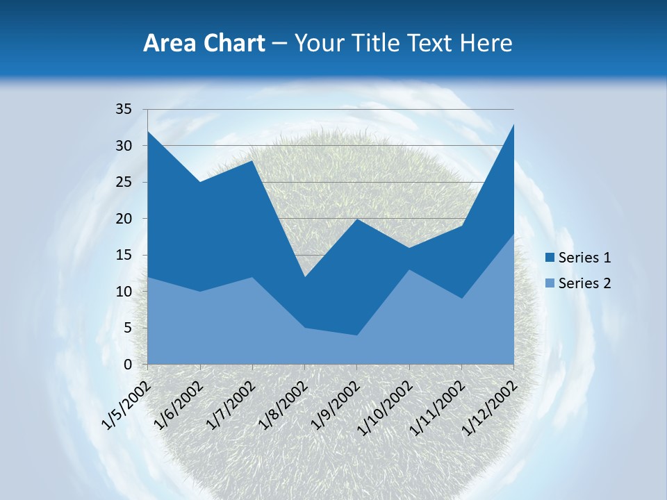 Lawn Romantic Fantasy PowerPoint Template