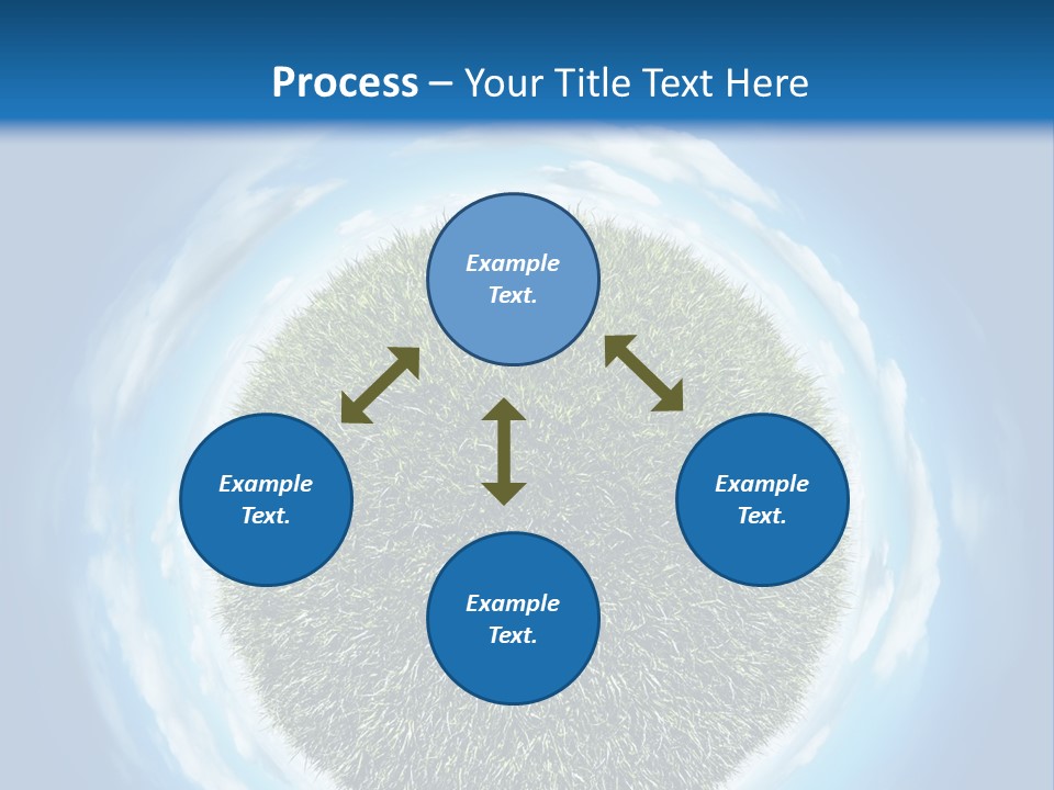 Lawn Romantic Fantasy PowerPoint Template