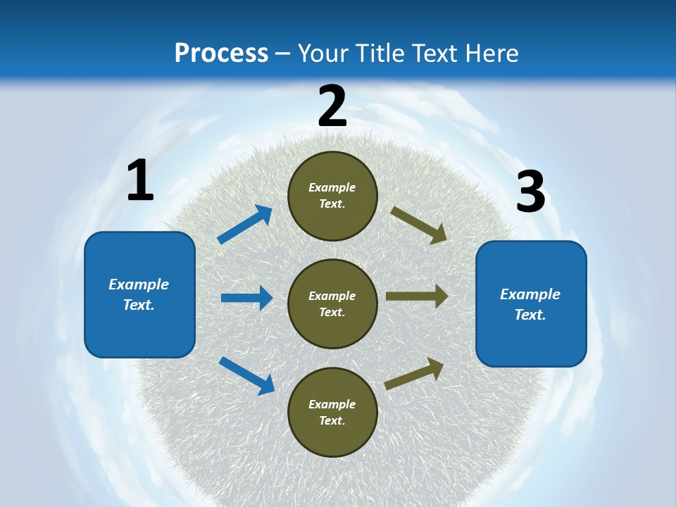 Lawn Romantic Fantasy PowerPoint Template