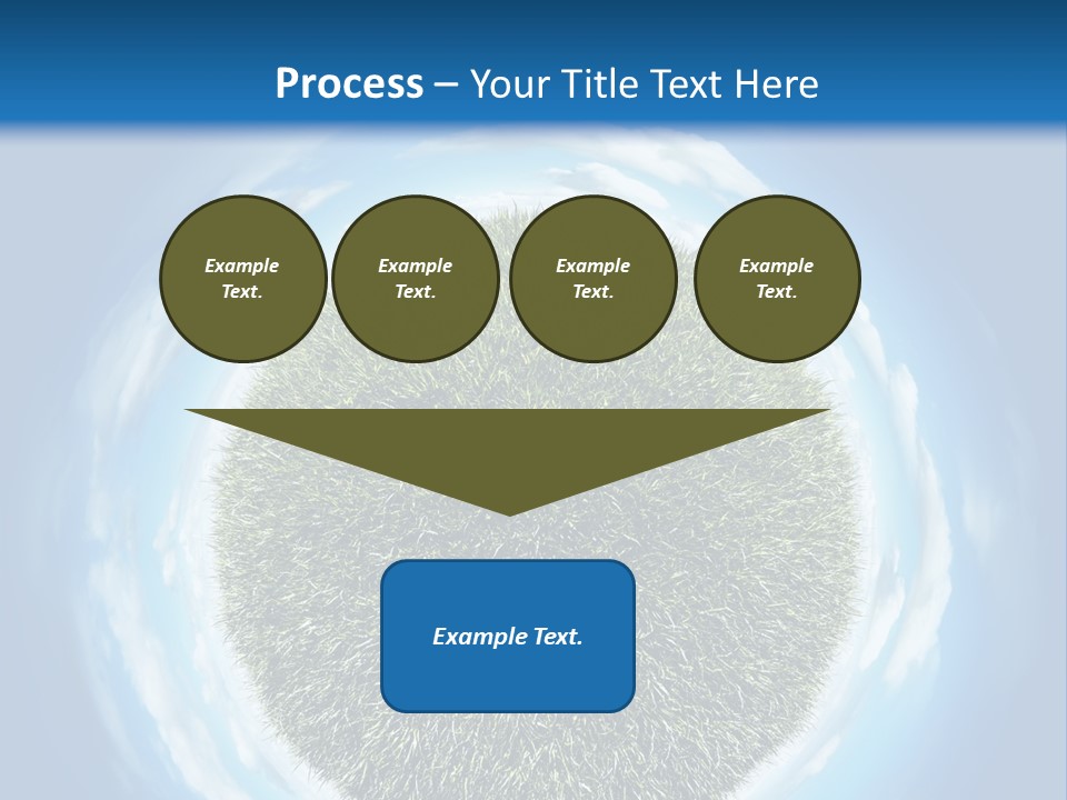 Lawn Romantic Fantasy PowerPoint Template