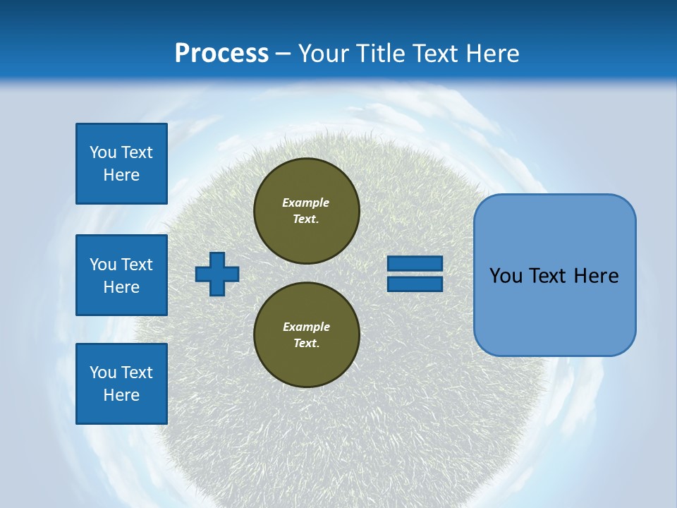 Lawn Romantic Fantasy PowerPoint Template