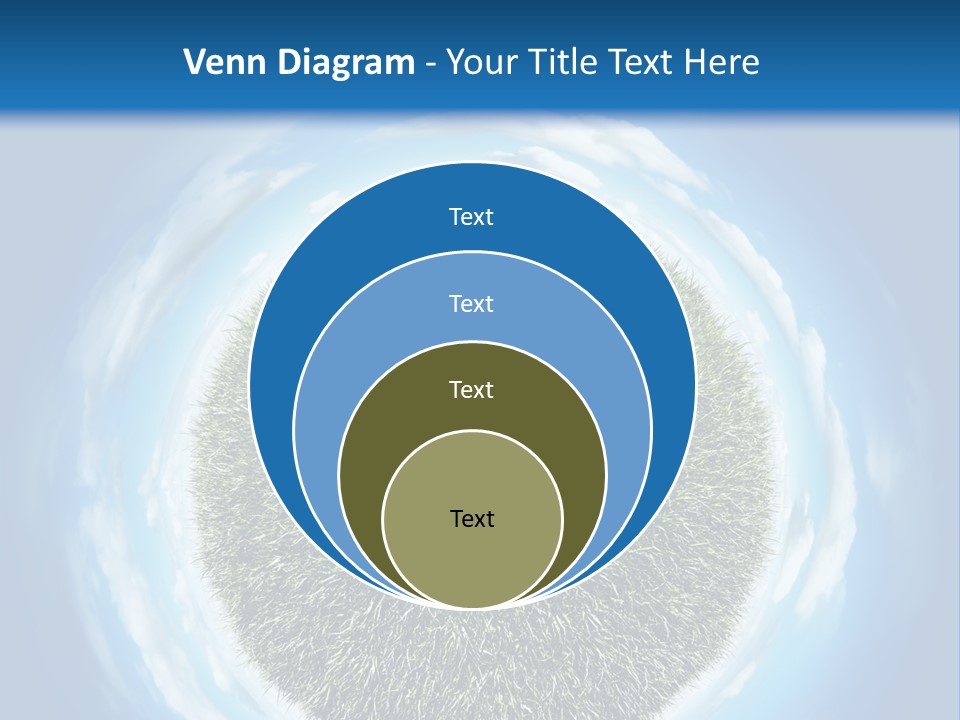 Lawn Romantic Fantasy PowerPoint Template