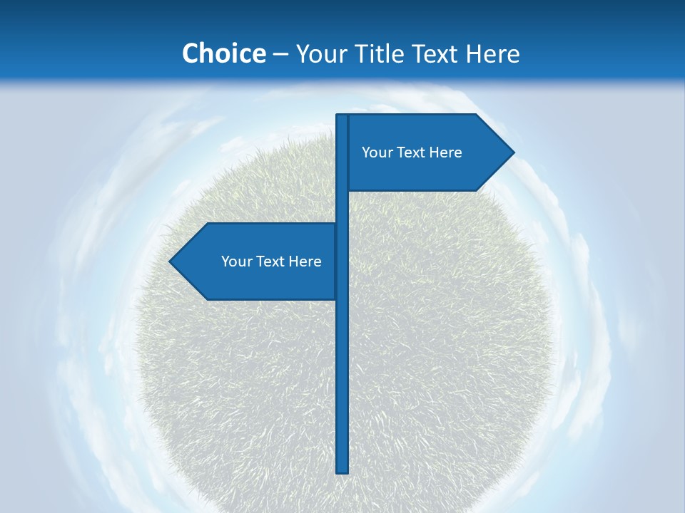 Lawn Romantic Fantasy PowerPoint Template