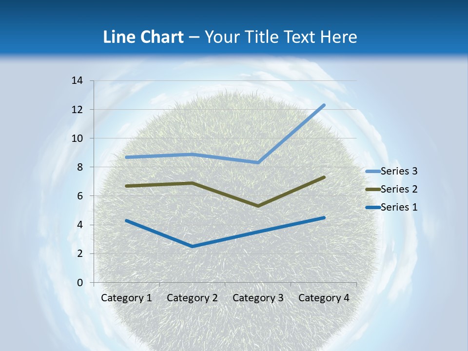 Lawn Romantic Fantasy PowerPoint Template