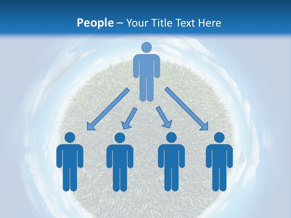 Lawn Romantic Fantasy PowerPoint Template