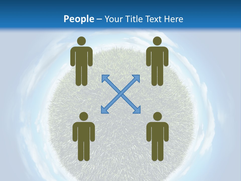 Lawn Romantic Fantasy PowerPoint Template