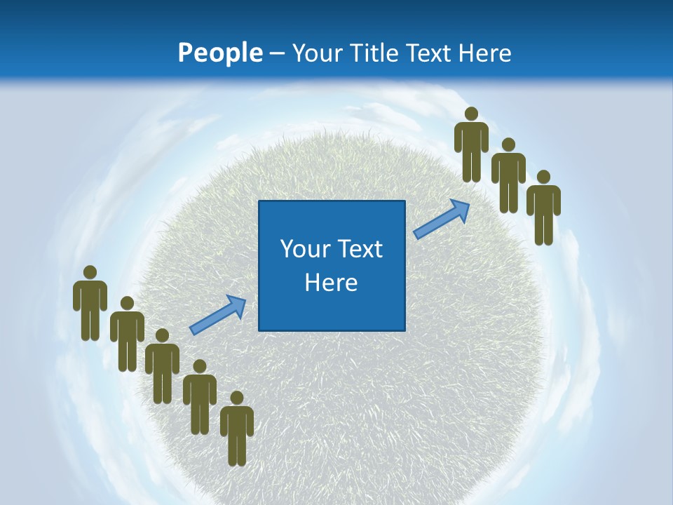 Lawn Romantic Fantasy PowerPoint Template